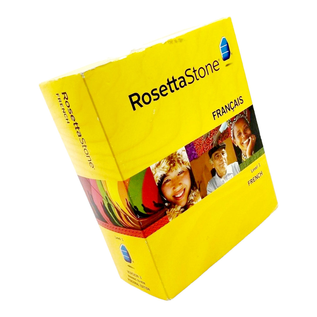Rosetta Stone 'Level 1 FRENCH' CD-Rom & Audio Companion Booklet v.3