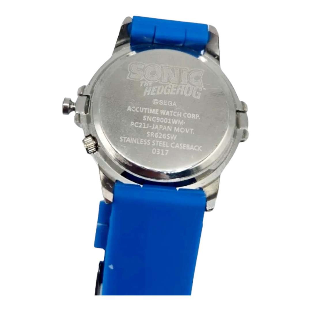 Sonic the Hedgehog Lot: Shadow 12" Plush Toy w/ Tag, Sonic Watch in Collector's Box