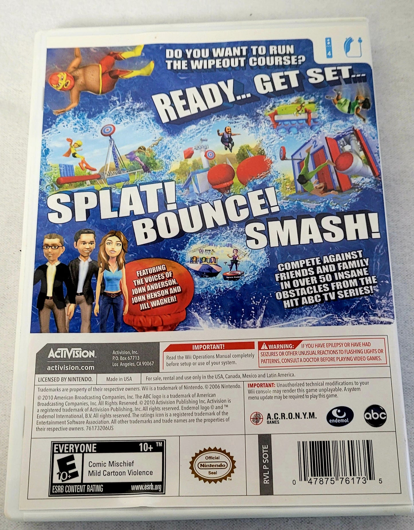 WIPEOUT Nintendo WII Game (used)