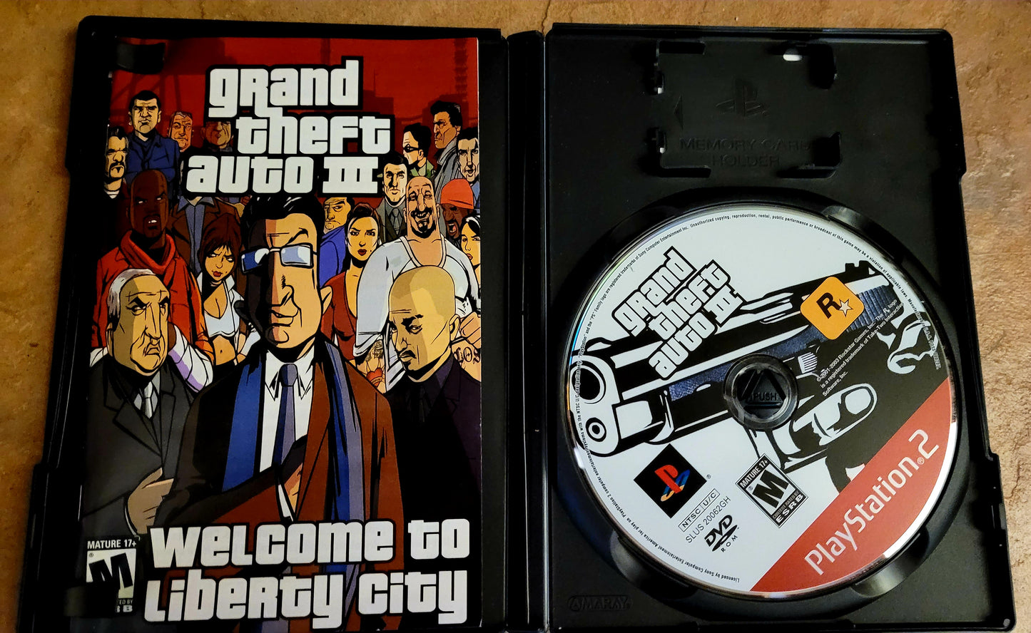 PS2 - Grand Theft Auto III & Vice City 2-Disc Games