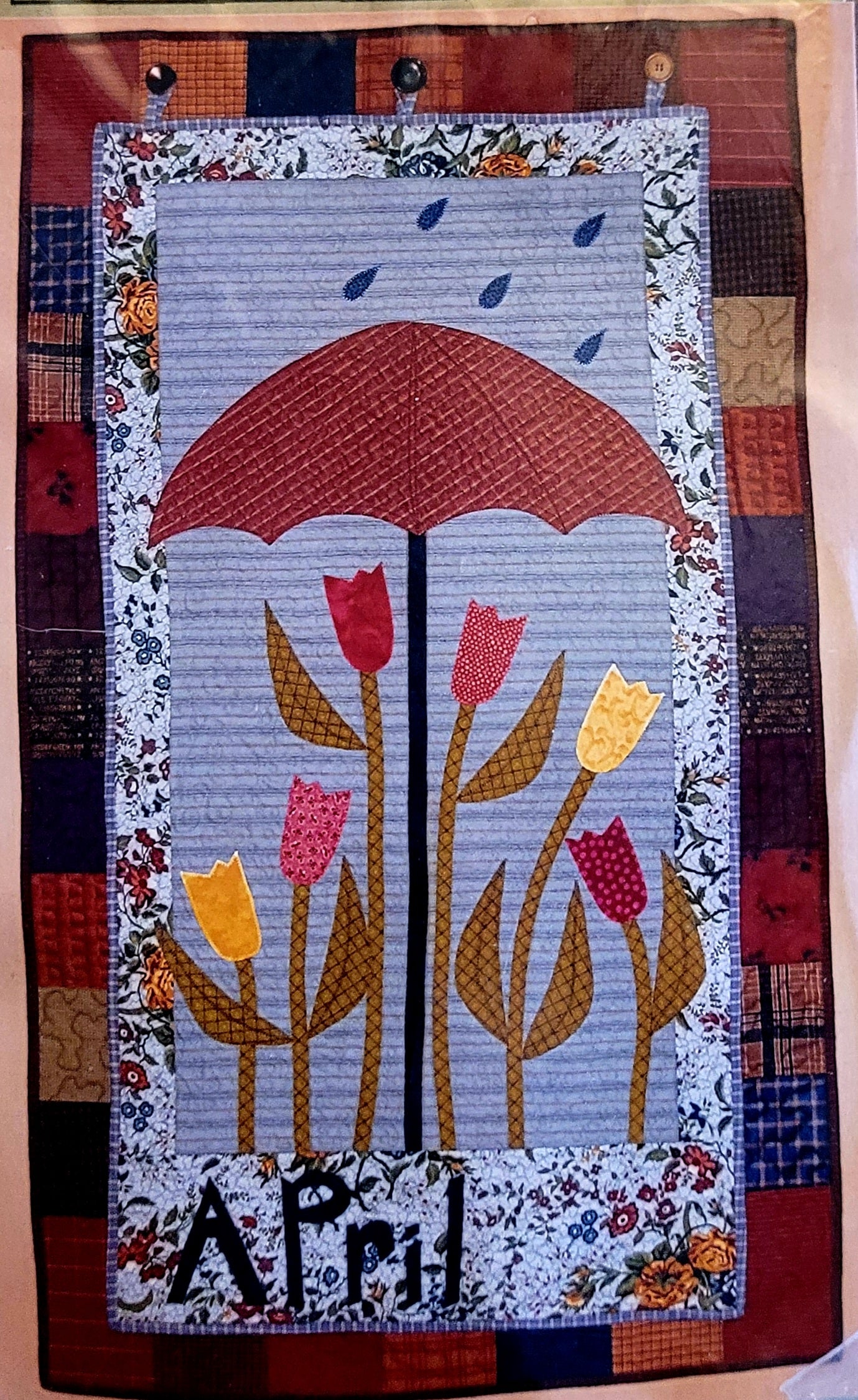 Joined at the Hip 'Button Up' BU4 April Kit (Umbrella/Flowers)