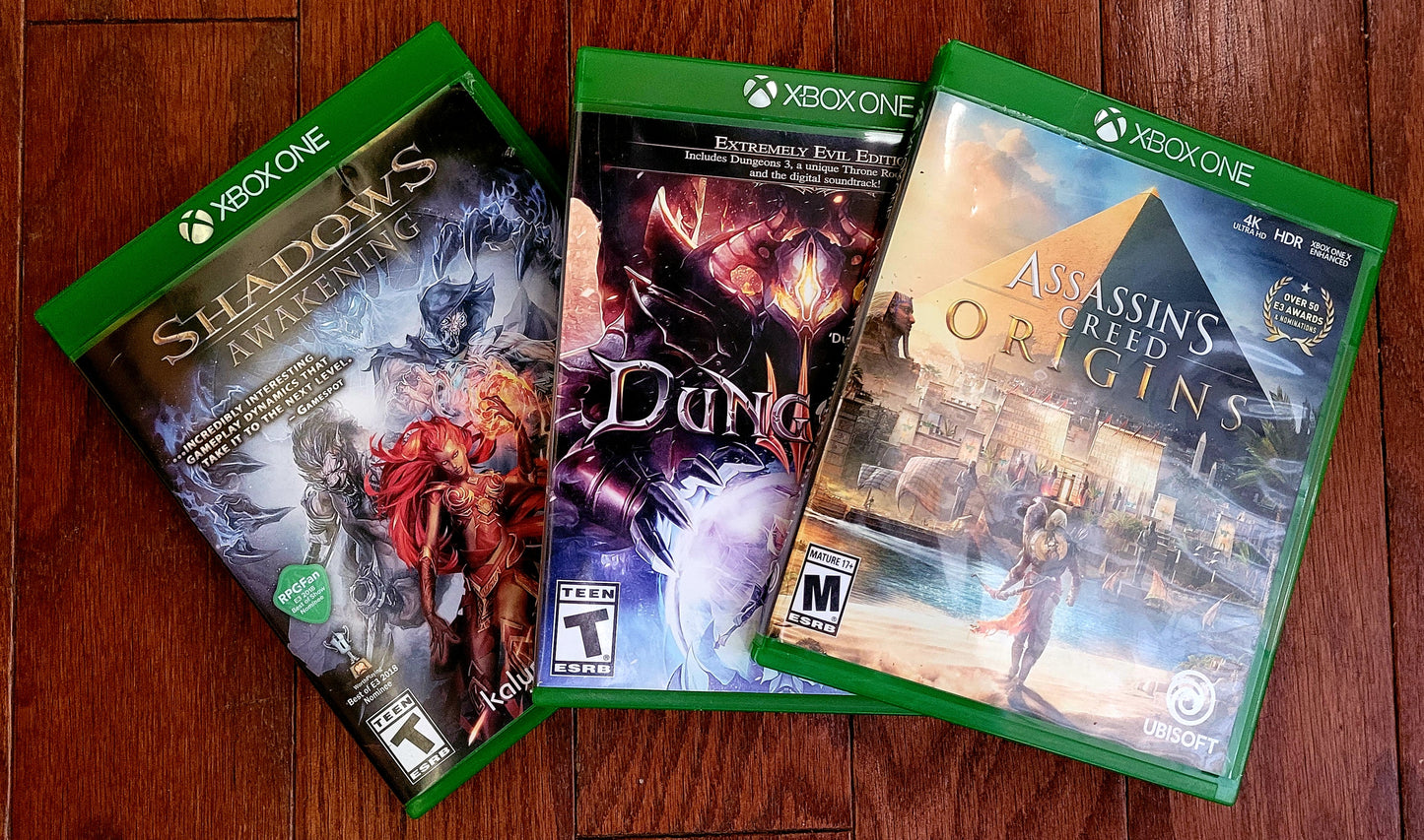 XBox ONE *LOT of 3 Fantasy Games