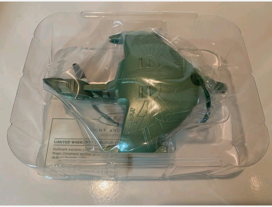 NIB *Star Trek "Romulan Warbird" Hallmark Keepsake Ornament 1995