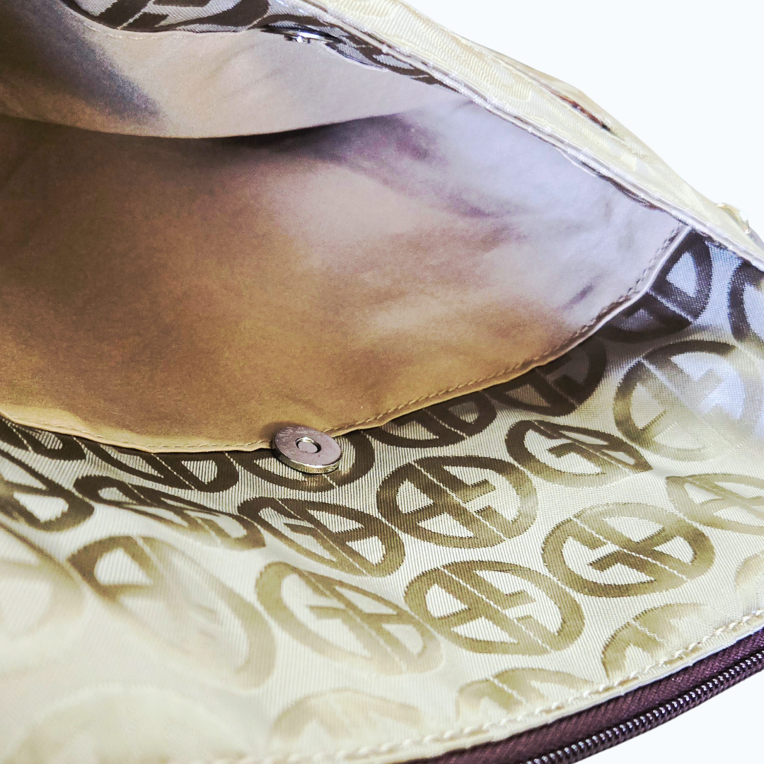 Giani Bernini *Crossbody Signature Circle Bag Taupe 9 Pockets