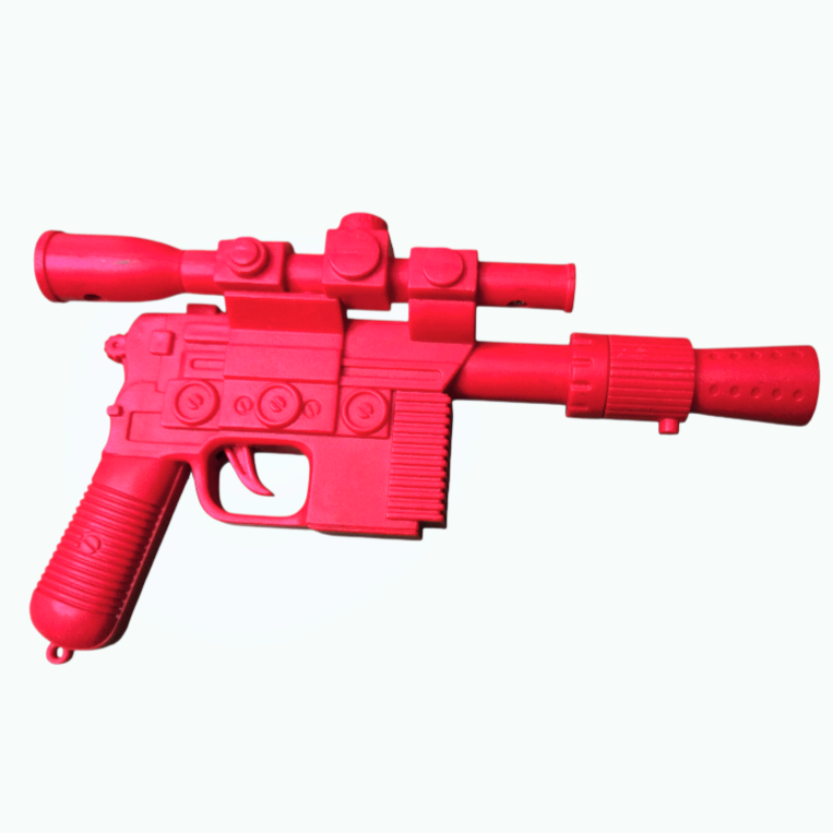Vintage *Star Wars Tiger Electronics "Han Solo Red Blaster Gun" (1997)