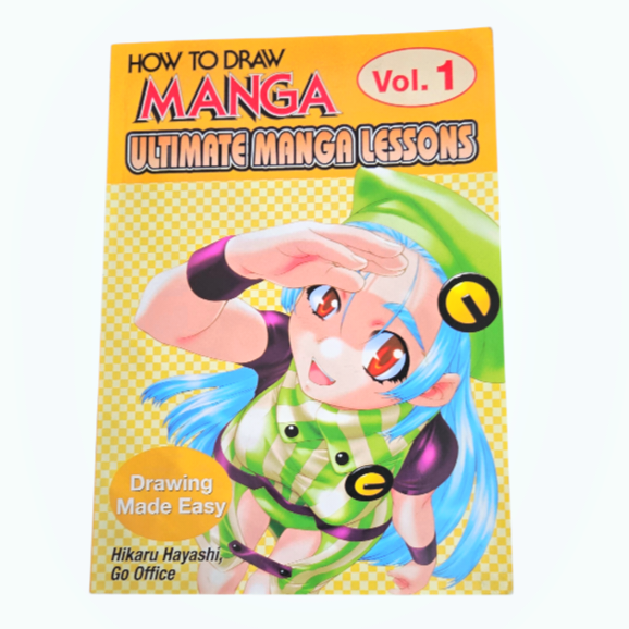 Five (5) "How To Draw Manga: Ultimate Manga Lessons Set" (Books #1 - 5)