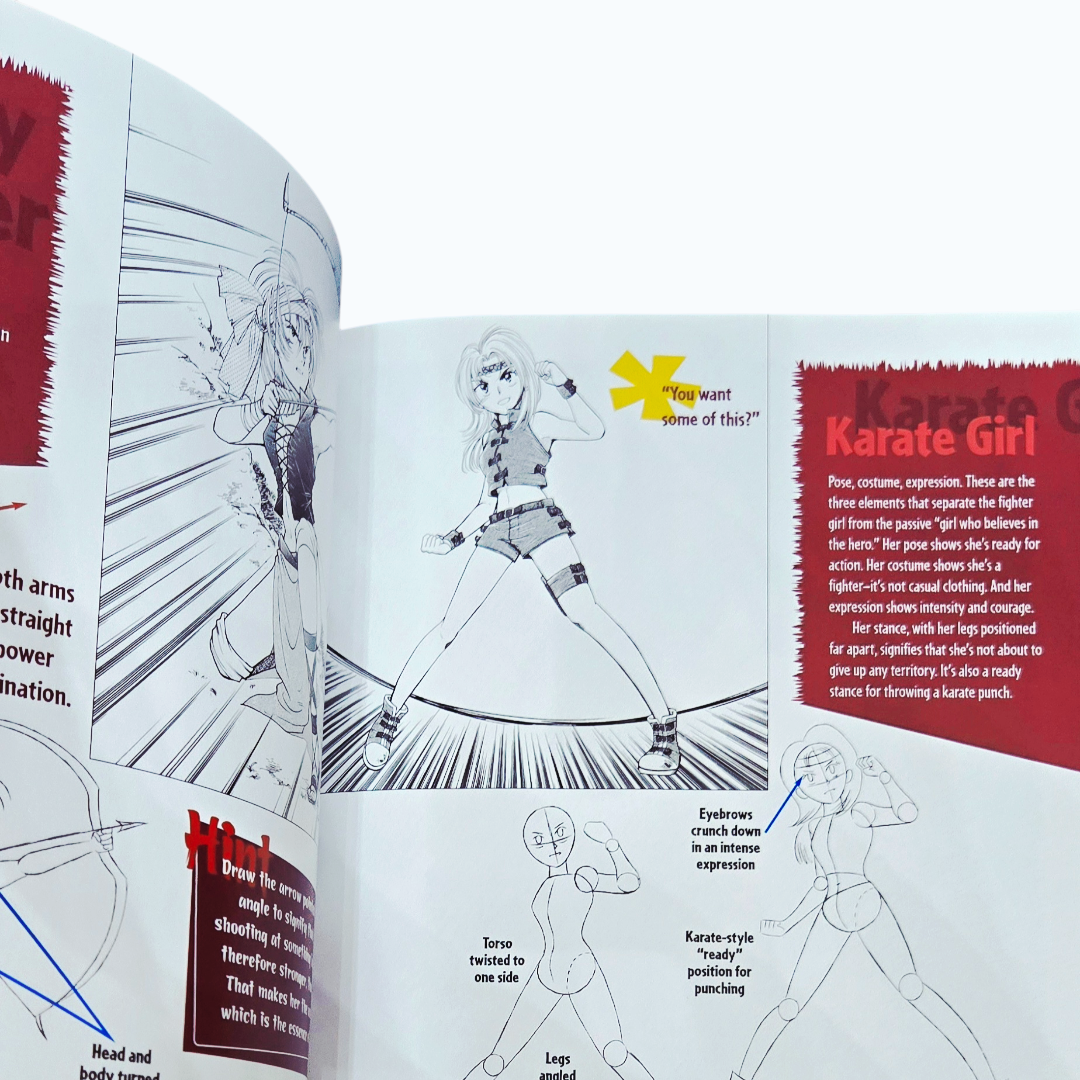 MangaMania Shonen: Drawing Action-Style Japanese Comics by Christopher Hart