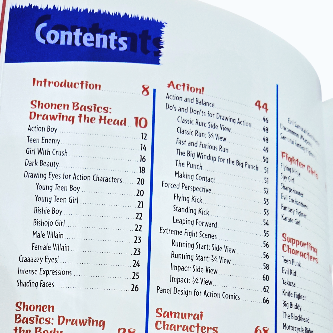 MangaMania Shonen: Drawing Action-Style Japanese Comics by Christopher Hart