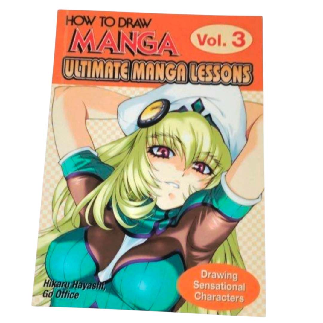 Five (5) "How To Draw Manga: Ultimate Manga Lessons Set" (Books #1 - 5)