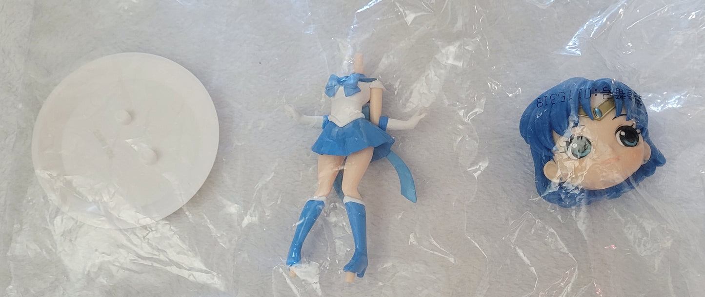 New *Banpresto "SAILOR MOON" Eternal Movie Q posket Figure SUPER SAILOR Mercury (version A)