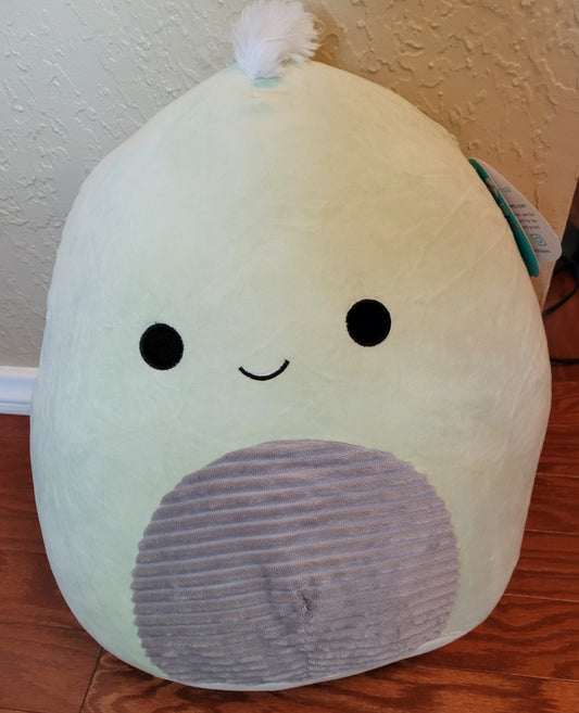 NWT *"HERB" Light Green Turtle 16" Squishmallow (2020) Rare Target Find