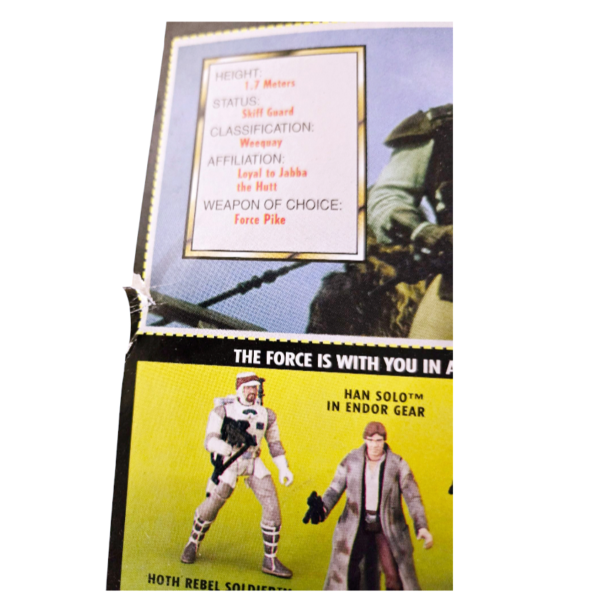 NIP *Kenner Star Wars: Power of the Force 'Weequay' Skiff Guard Figure 1005