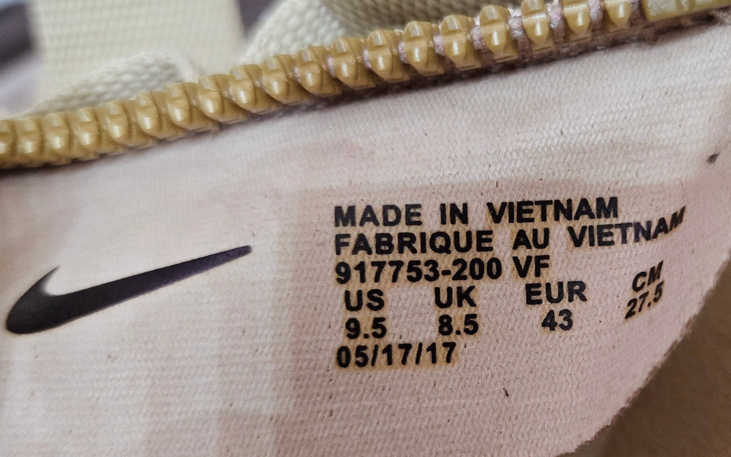 Nike Air Force 1 SF Mid Sneakers sz/9.5 Men AF1 Mushroom 917753-200