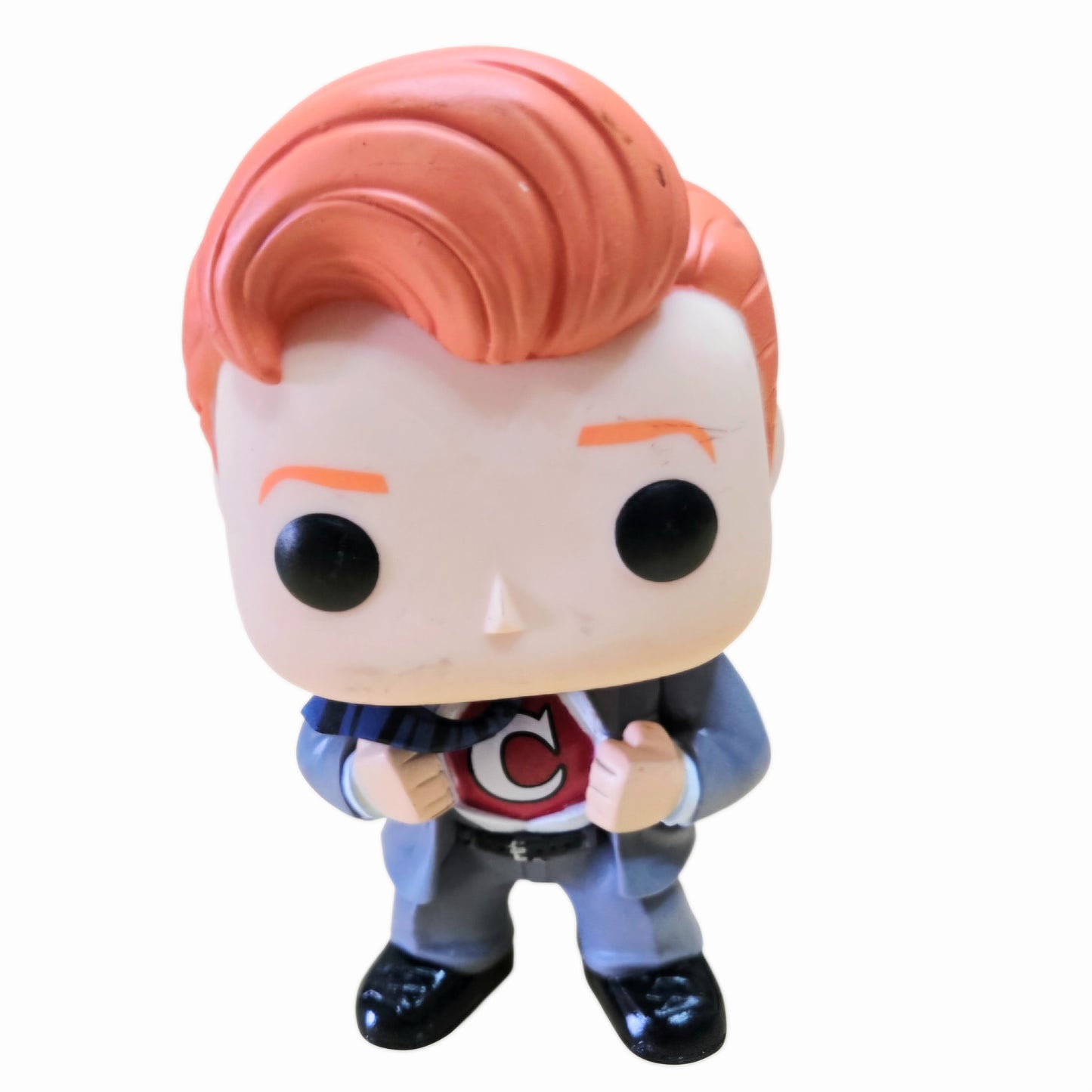 Funko Pop! Conan O'Brien #19 Revealed Clark Kent GameStop  Exclusive Loose