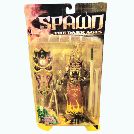 Vintage 1999 Spawn The Dark Ages Mandarin Spawn Series 14 Action Figure MOC