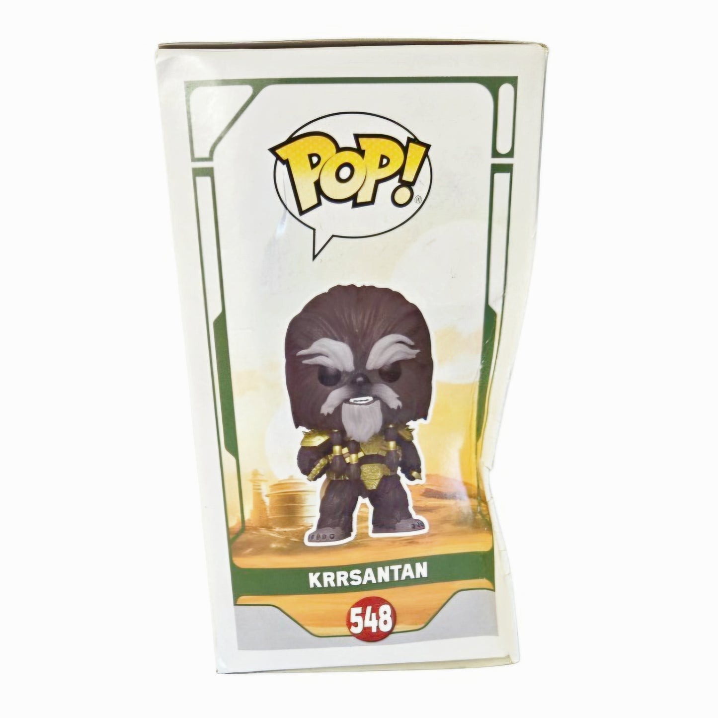 Star Wars Funko Pop Lot - Flocked Krrsantan #548 SE & Rey #307 Bobble-Heads