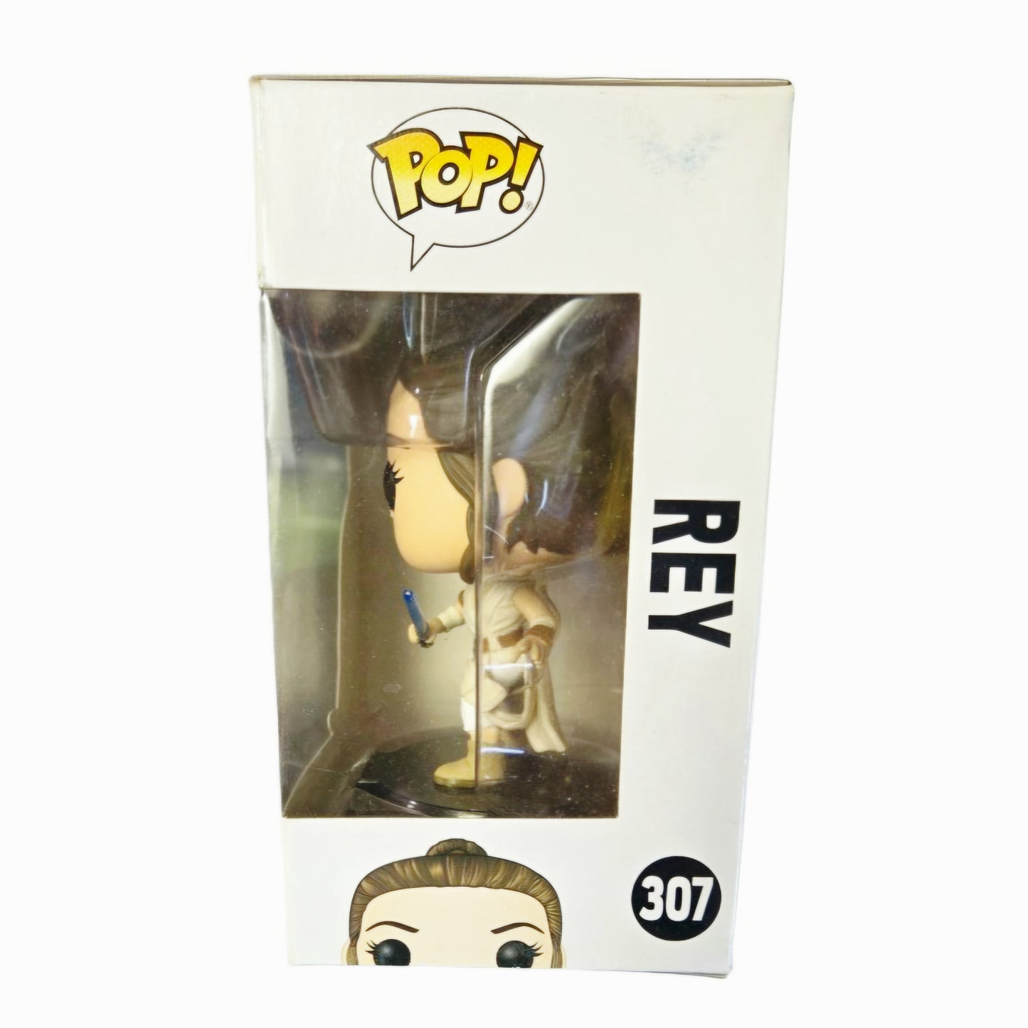 Star Wars Funko Pop Lot - Flocked Krrsantan #548 SE & Rey #307 Bobble-Heads