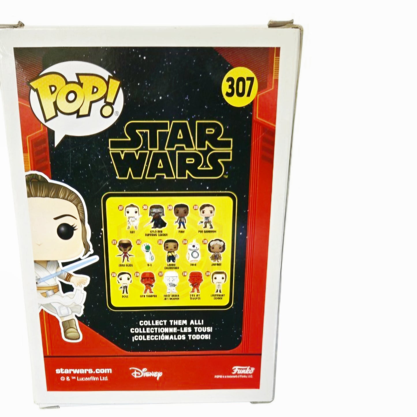 Star Wars Funko Pop Lot - Flocked Krrsantan #548 SE & Rey #307 Bobble-Heads