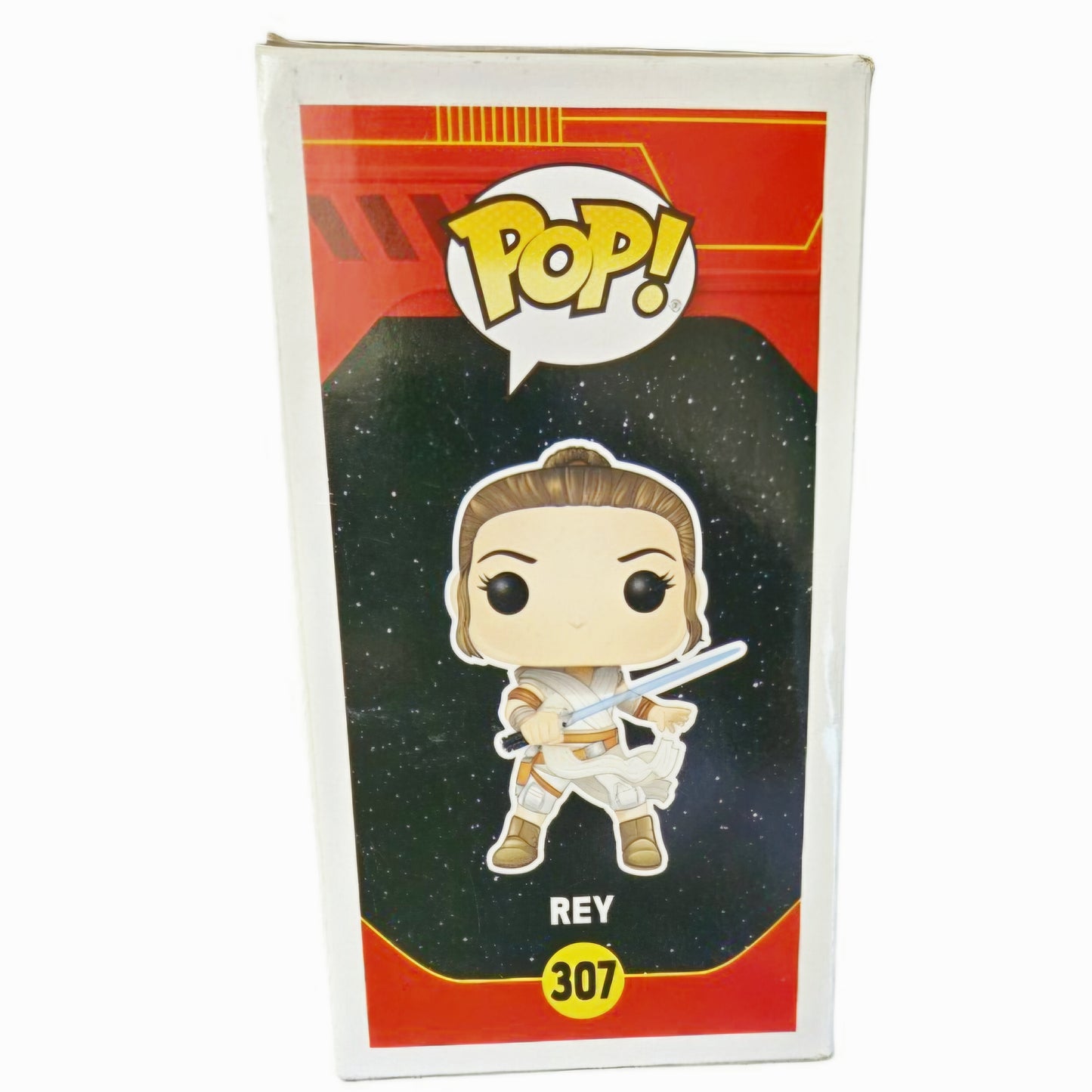 Star Wars Funko Pop Lot - Flocked Krrsantan #548 SE & Rey #307 Bobble-Heads
