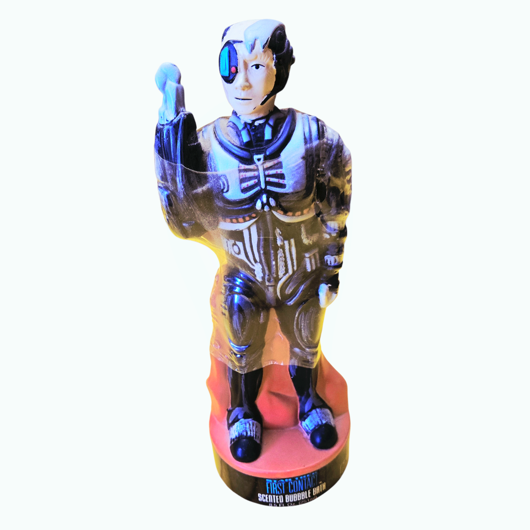 NIP *Vintage (1996) Star Trek: First Contact Borg "Soakie" Cosrich Scented Bubble Bath