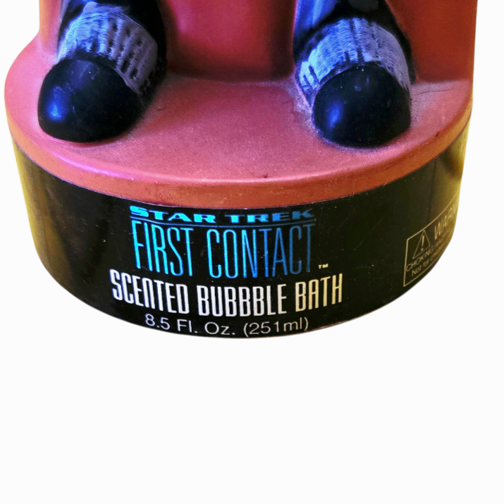 NIP *Vintage (1996) Star Trek: First Contact Borg "Soakie" Cosrich Scented Bubble Bath