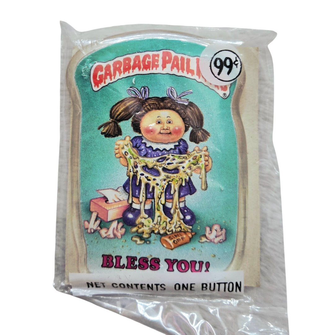 12 Garbage Pail Kids Buttons Complete Set 1986 Adam Bomb, Fresh Zombie & More