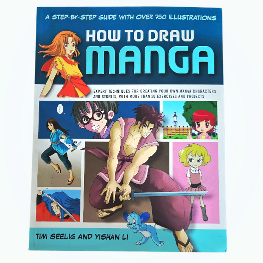 "How To Draw Manga: Step-By-Step Guide w/ Over 750 Illustrations" Book 2012
