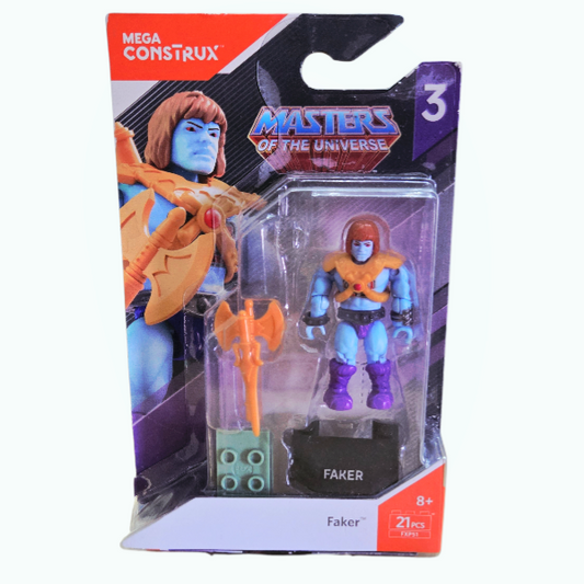 NIB *Mega Construx Heroes Series 3 Masters of the Universe "FAKER" (#FXP51)