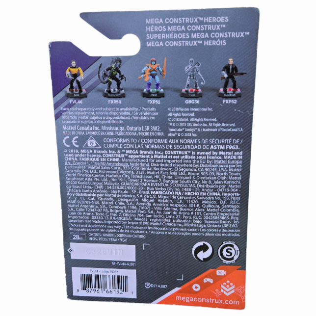 NIB *Mega Construx Heroes Series 3 Masters of the Universe "FAKER" (#FXP51)