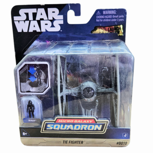 Star Wars *Micro Galaxy Squad Series 2 Tie Fighter Battle Damage Jazwares (2022)