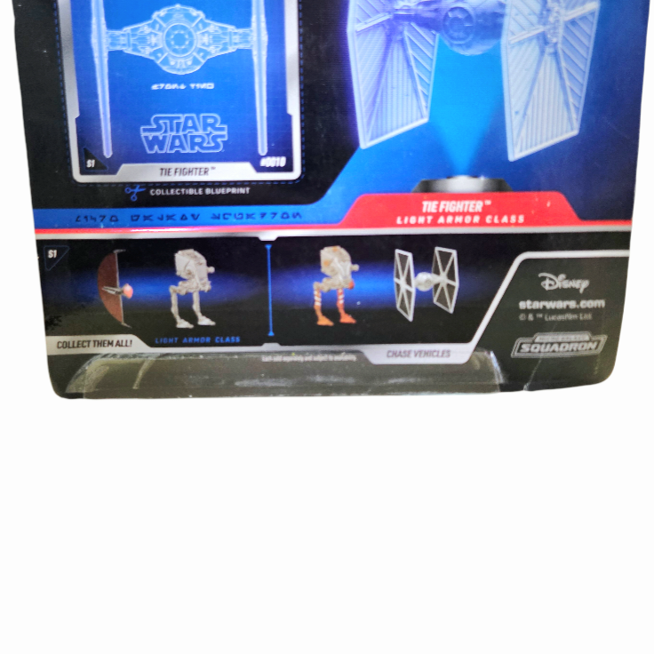 Star Wars *Micro Galaxy Squad Series 2 Tie Fighter Battle Damage Jazwares (2022)