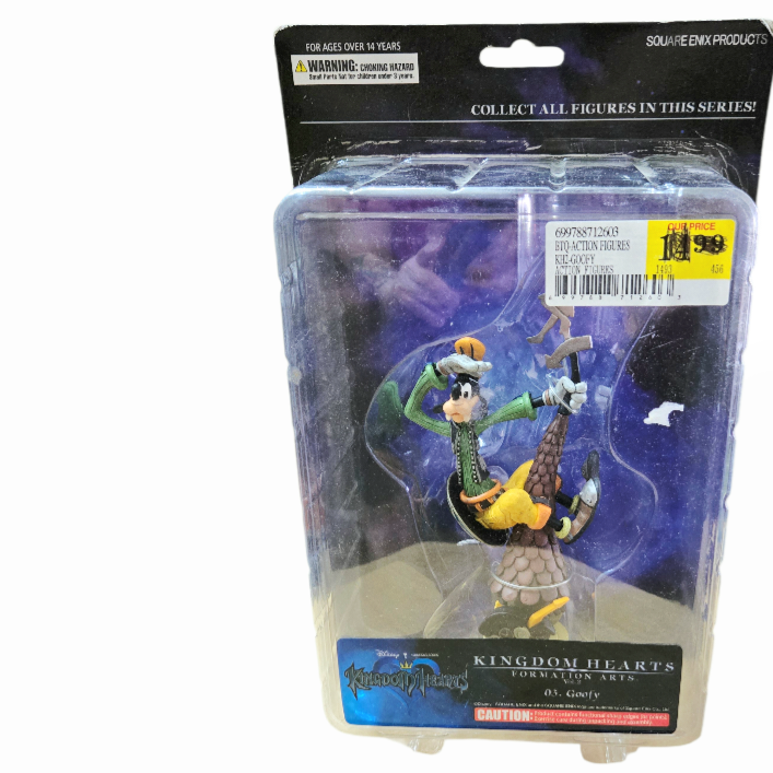 NIB *Kingdom Hearts Formation Arts Action Figures Series 2: GOOFY