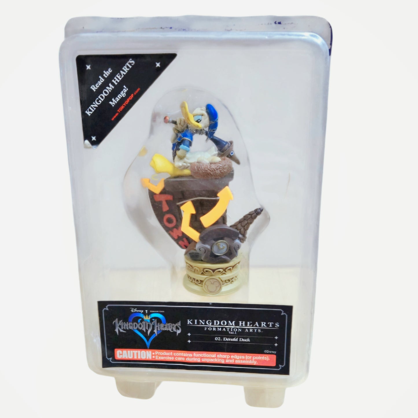 Kingdom Hearts Formation Arts Vol. 1 - Donald Duck Figure (In Clamshell)