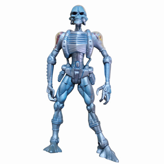 2006 Mattel/DC Super Heroes Series 3 "Select Sculpt" Metallic Blue Robotic Brainiac