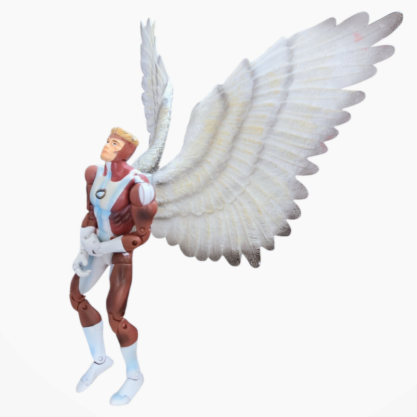 2005 Toy Biz Marvel Legends (Series 10) Angel Action Figure Red Variant (Sentinel Wave)