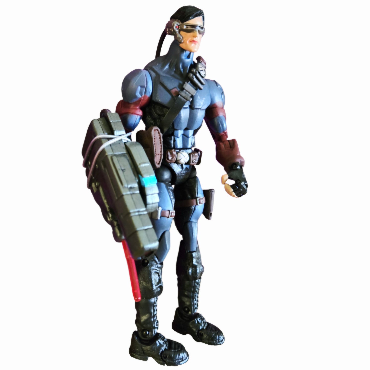 Toy Biz X-Men Classics STEALTH CYCLOPS 6" Figure Marvel Legends 06' Complete
