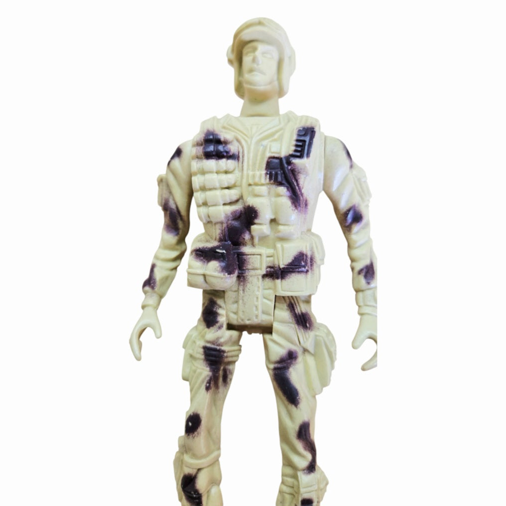 Lot of 2 Greenbrier International Military Special Forces 5" Figures Tan Camo