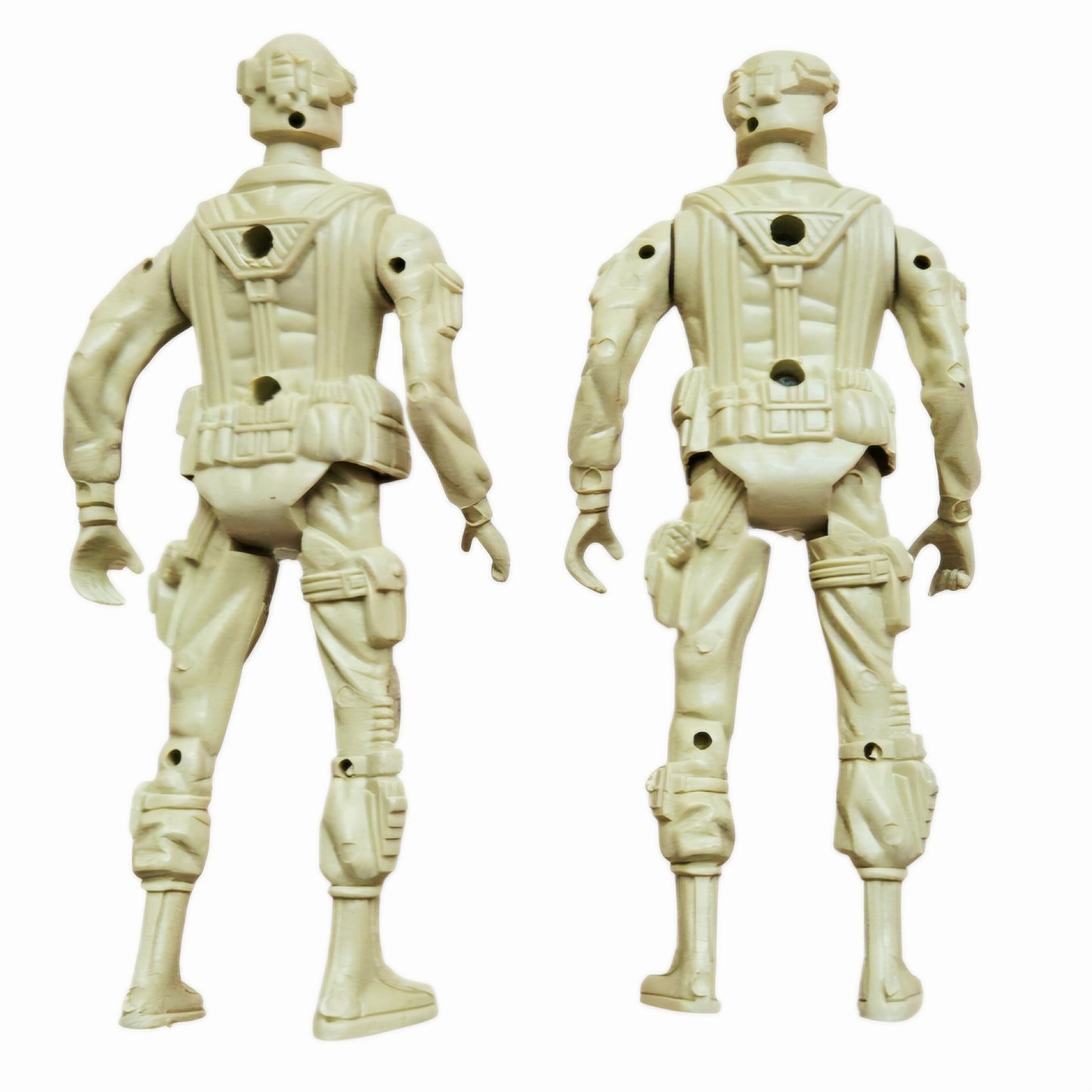 Lot of 2 Greenbrier International Military Special Forces 5" Figures Tan Camo