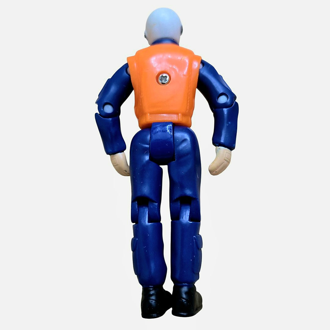 Vintage Tonka Lights & Sound Rescue Helicopter Pilot Action Figure 4"
