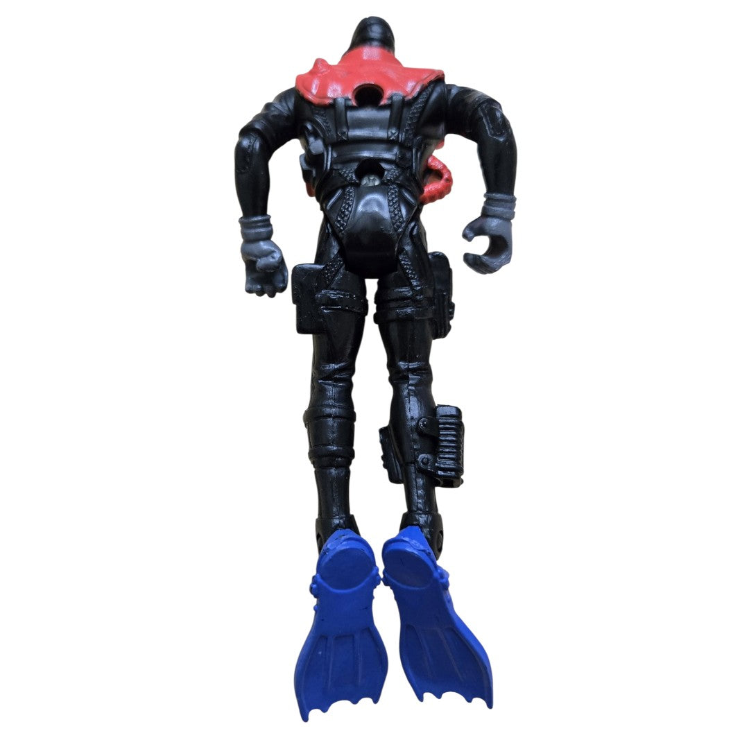 Chap Mei 4" Scuba Diver Action Figure with Blue Flippers & Vest