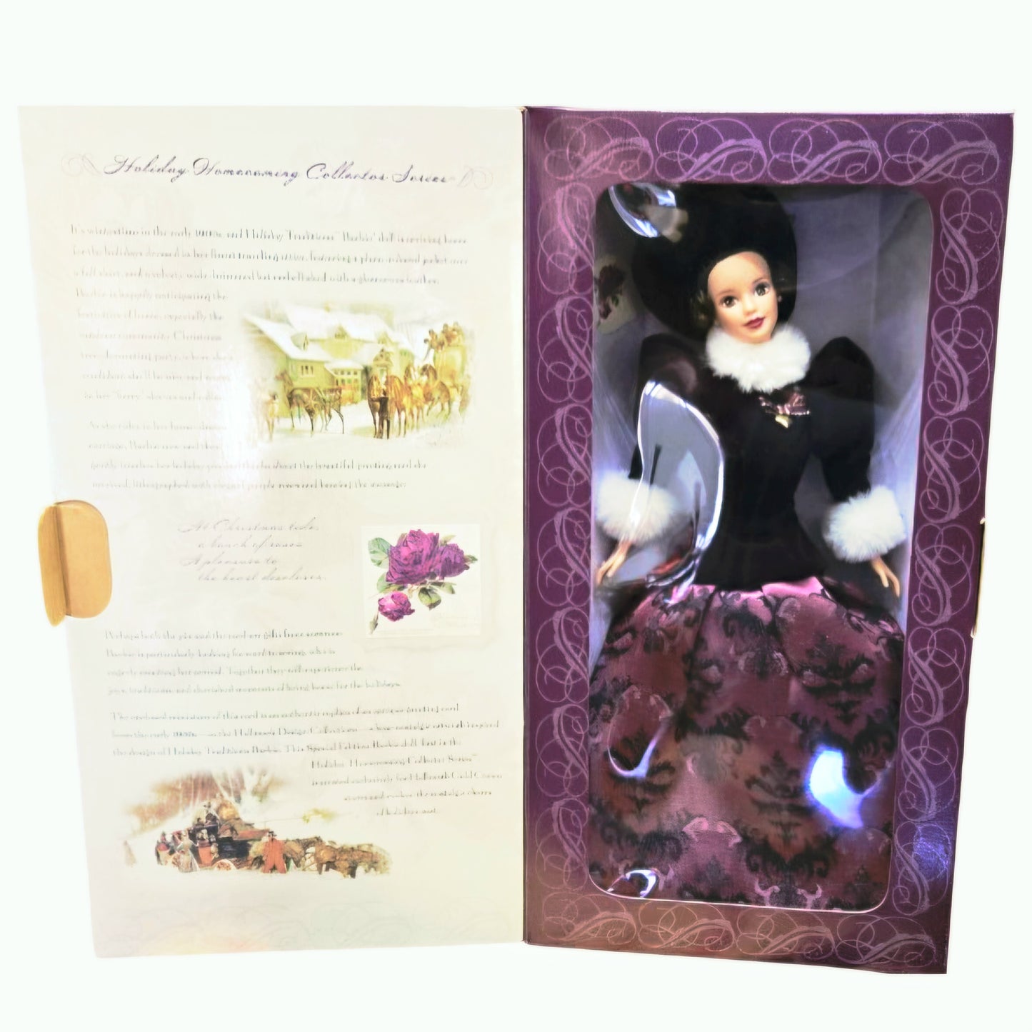 Vintage (1996) Hallmark Barbie Holiday Homecoming Collector Series Mattel Special Edition