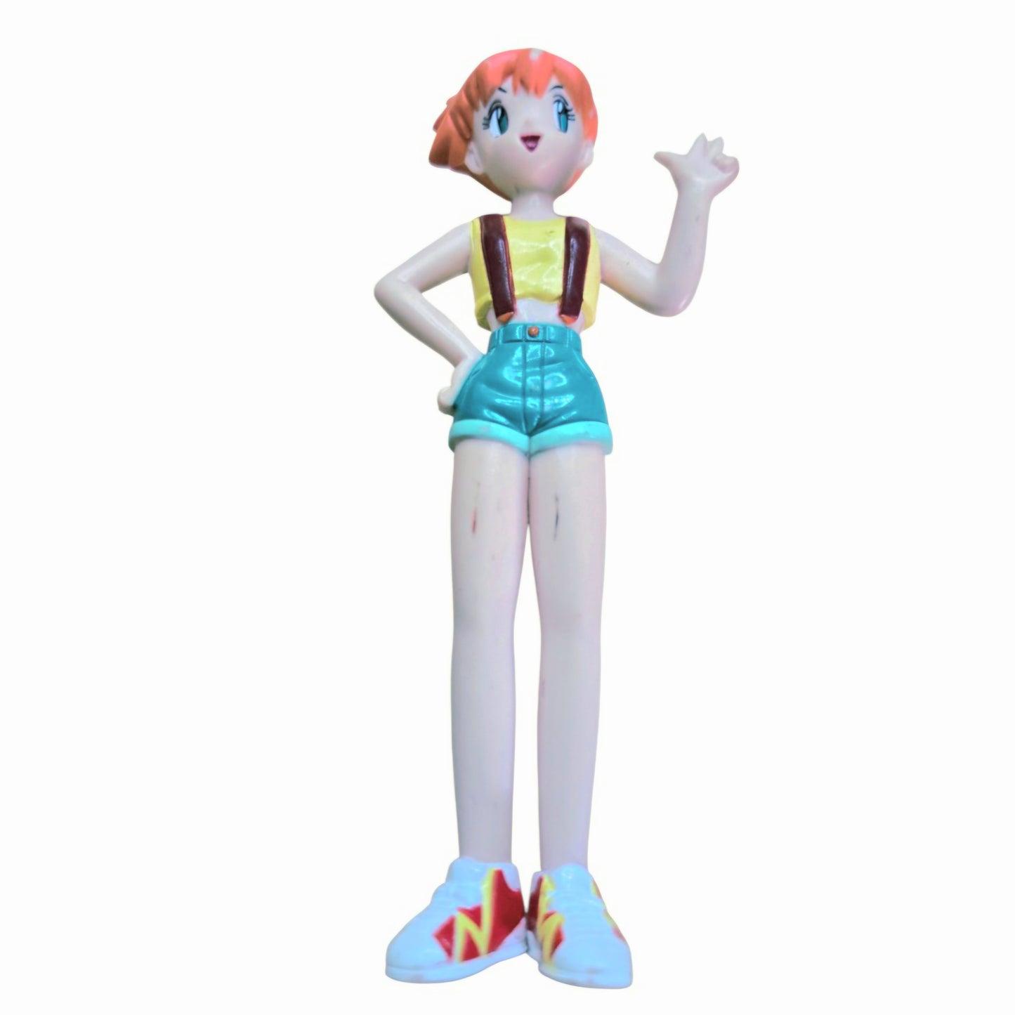 Vintage (1998) Pokémon Figure Lot Tomy Auldey - Ash, Misty, Brock Anime Trainers Loose