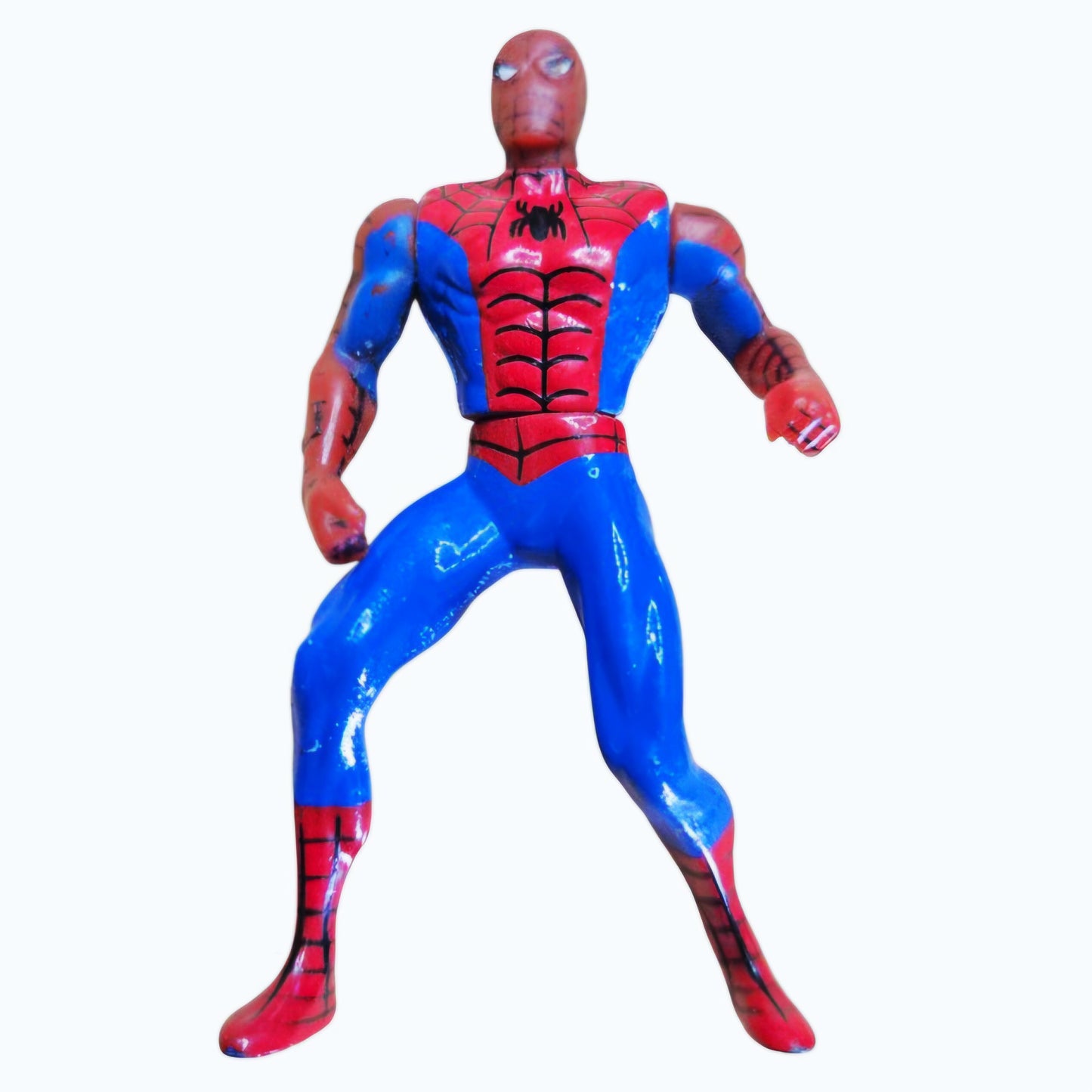 Vintage 2002 ToyBiz Marvel Die-Cast Figures - Spider-Man & Daredevil 2.5”