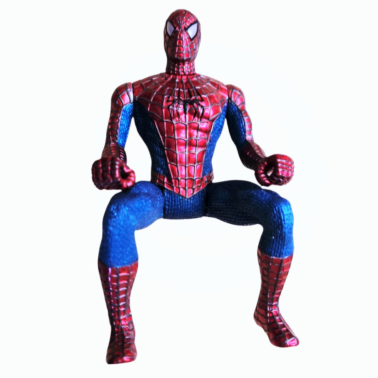 Toy Biz Spider-Man (2002) Tobey Maguire Movie Action Figure 6" Sitting/Riding Figure