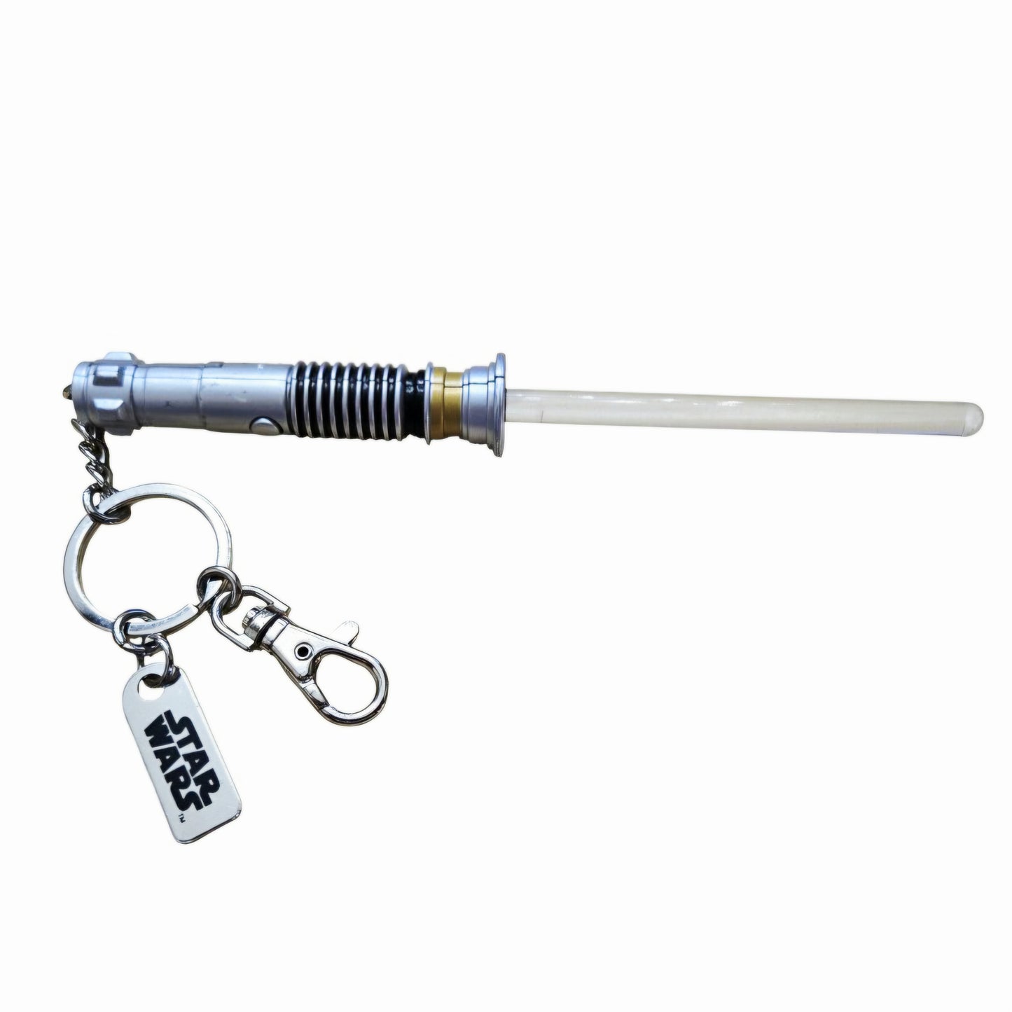 Star Wars Galaxy's Edge Luke Skywalker Green Lightsaber Keychain Disney Parks