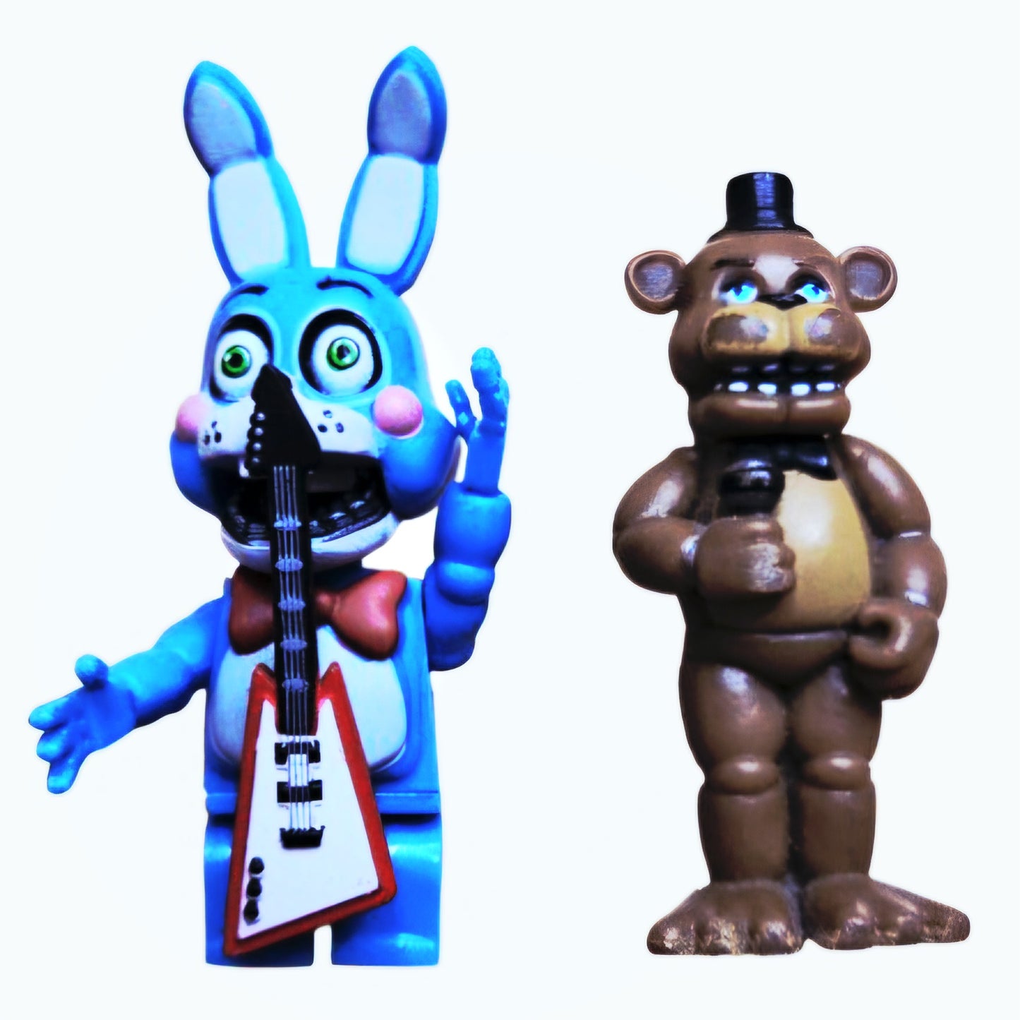 Five Nights at Freddy’s FNAF Minifigures Set of 4 - Toy Freddy Chica Bonnie