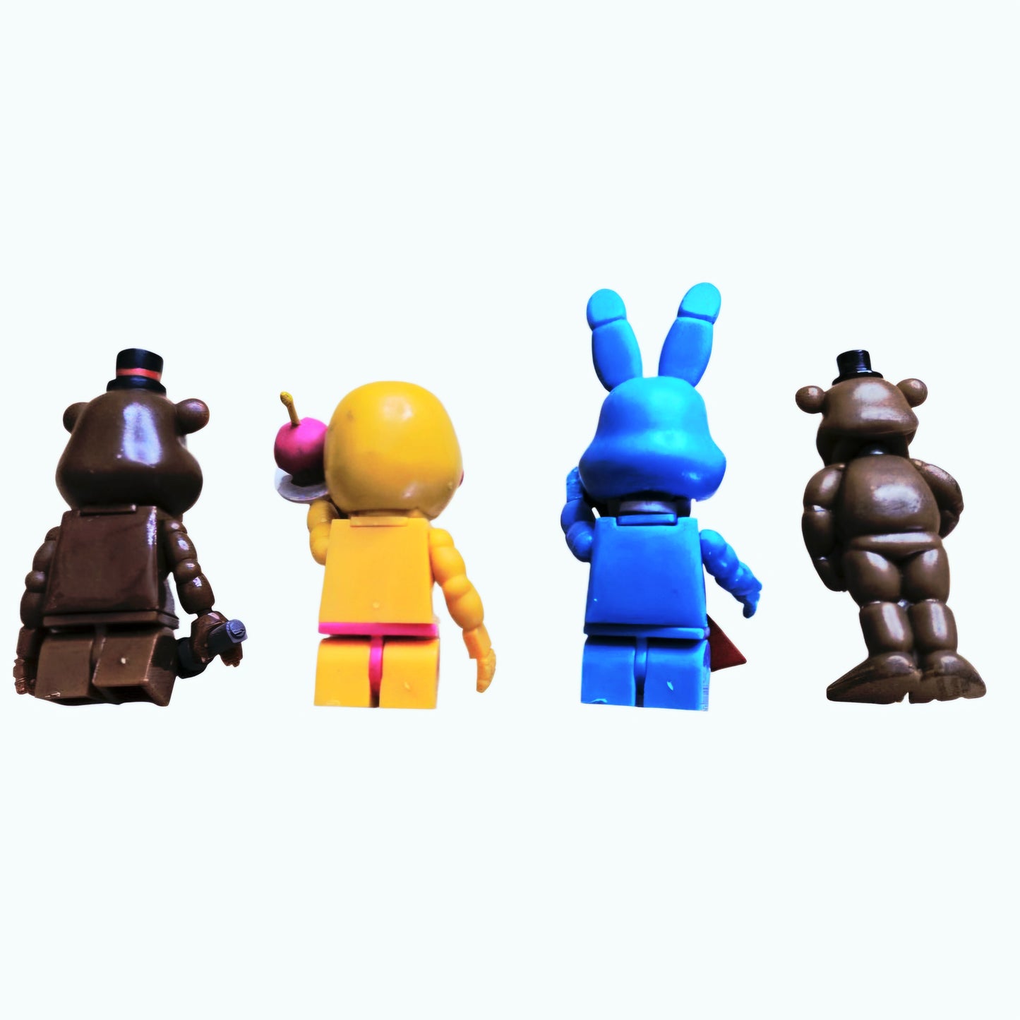 Five Nights at Freddy’s FNAF Minifigures Set of 4 - Toy Freddy Chica Bonnie