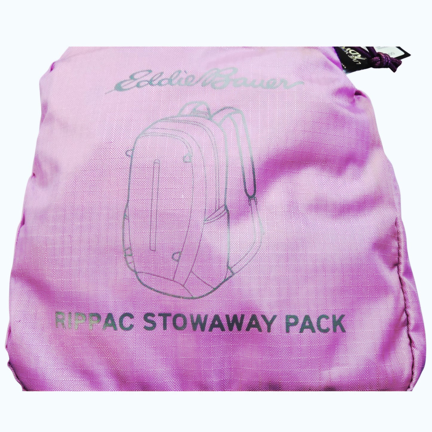 NWT *Eddie Bauer "Rippac Stowaway Pack" - Purple