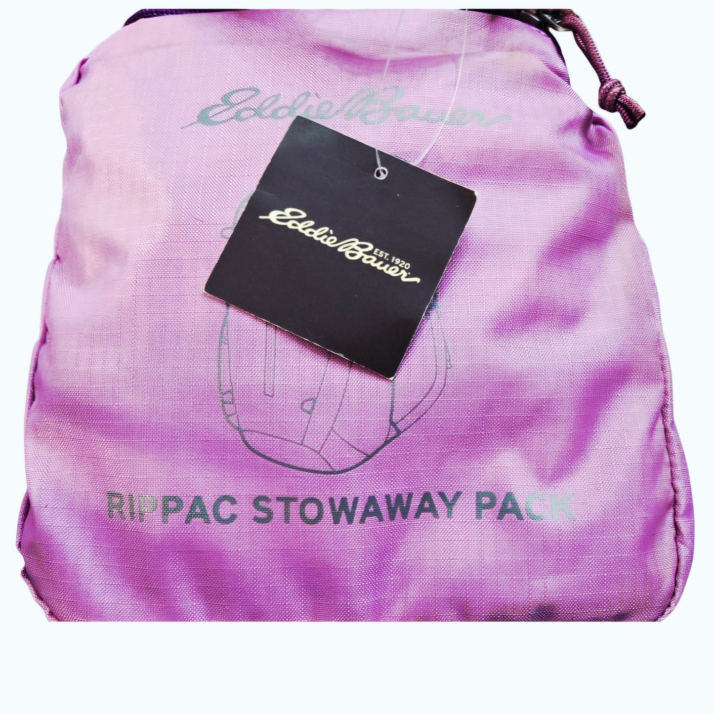 NWT *Eddie Bauer "Rippac Stowaway Pack" - Purple