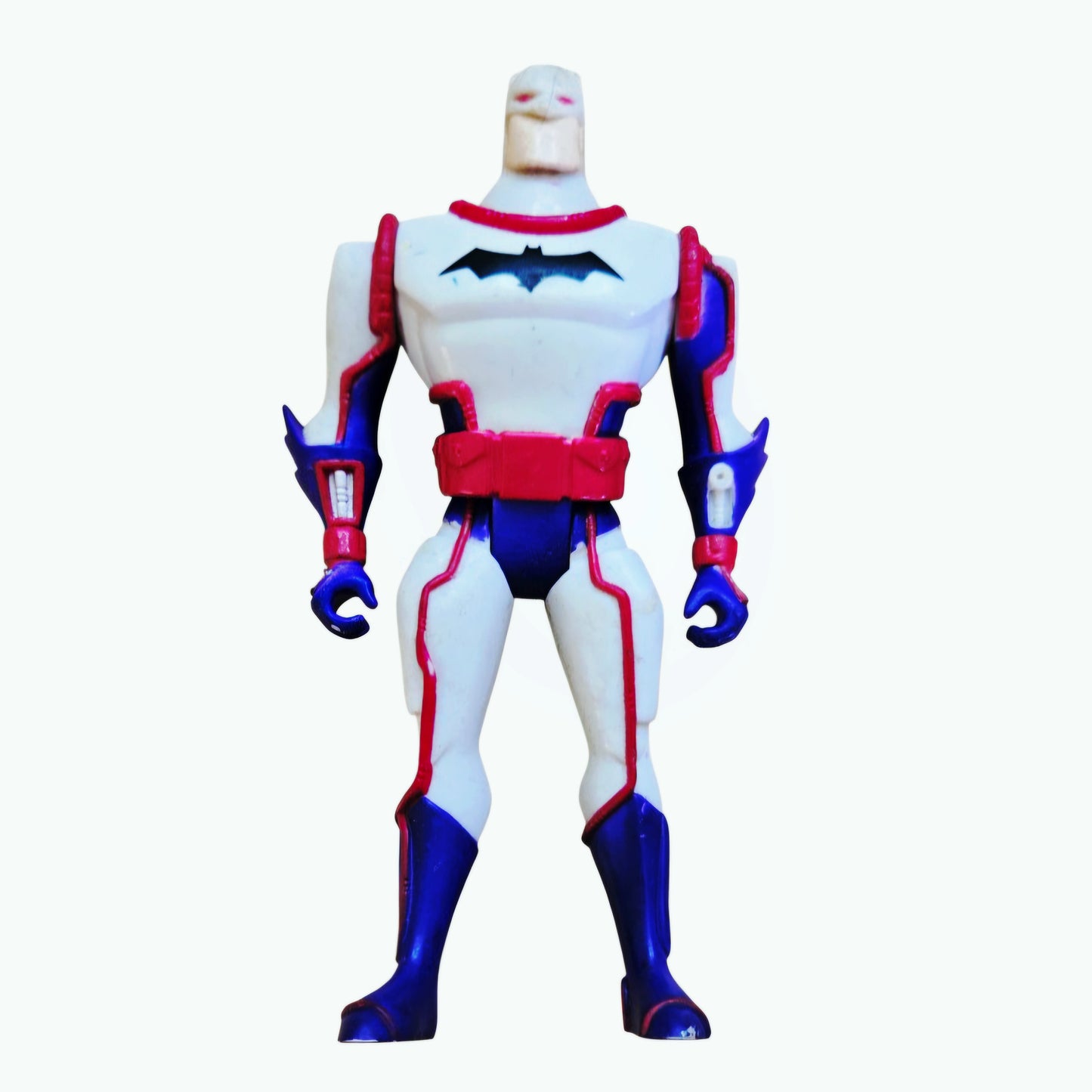Vintage *1998 Kenner Batman Action Figure Mission Masters Slalom Racer White